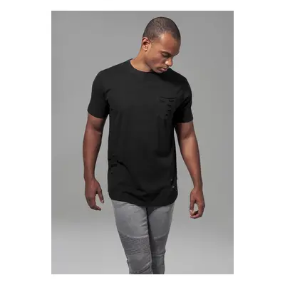 Ripped Pocket Tee black