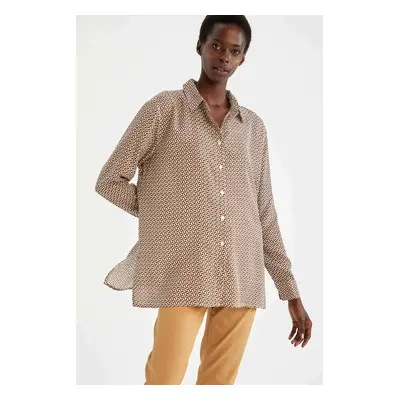 DEFACTO Oversize Fit Long Sleeve Shirt