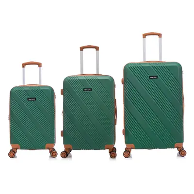 Semiline Unisex's 3-in-1 ABS Suitcases Set T5852-0