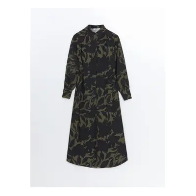 LC Waikiki Patterned Women's Shirt Dress