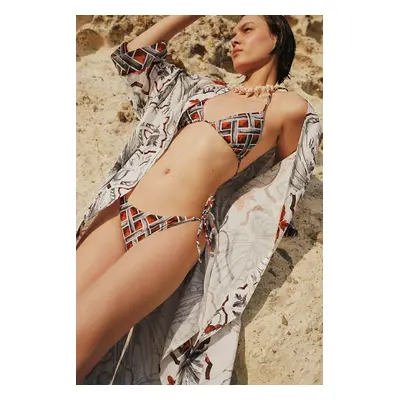 DEFACTO Nefes Istanbul X Patterned Bikini Bottom