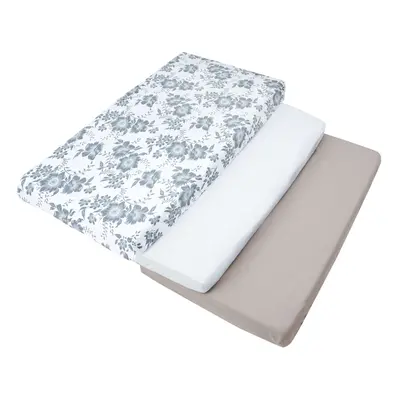 Medi Partners Set of pcs. Fitted Sheet 60x120 cm 100% Cotton Baby Bed Linen Mattress