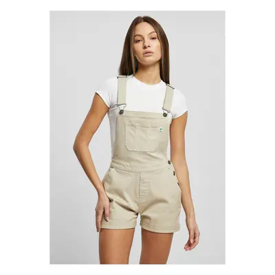 Dámské organické krátké Dungaree offwhite raw