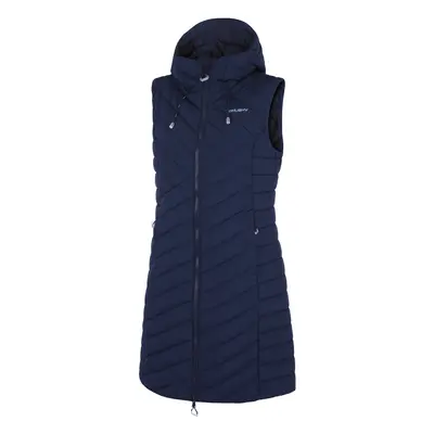 Dámská hardshell vesta HUSKY Napi dark blue