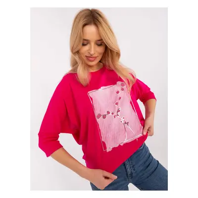 Blouse-RV-BZ-A290.22-fuchsia