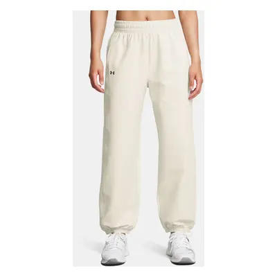 Dámské sportovní kalhoty Under Armour Armoursport Swoven Pant-WHT - Dámské