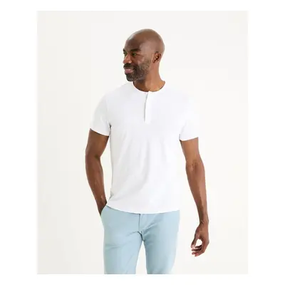 Celio Tričko henley Genperle - Pánské