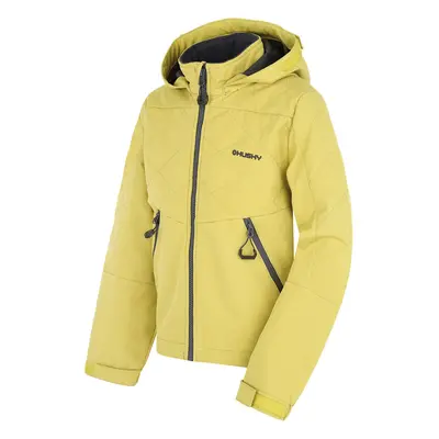 Dětská softshell bunda HUSKY Salex K lime green