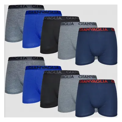 10PACK pánské boxerky Gianvaglia vícebarevné