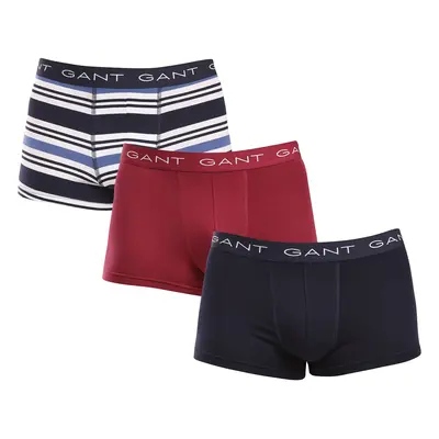 3PACK pánské boxerky Gant vícebarevné