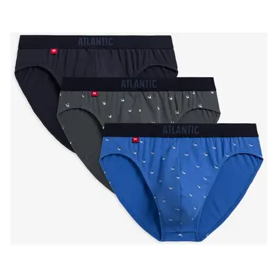 Pánské sportovní slipy ATLANTIC 3Pack - vícebarevné