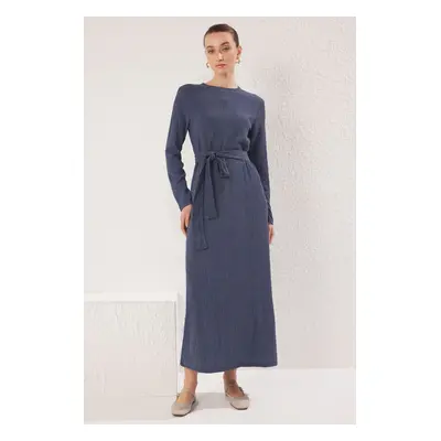 Trendyol Blue Knitted Dress