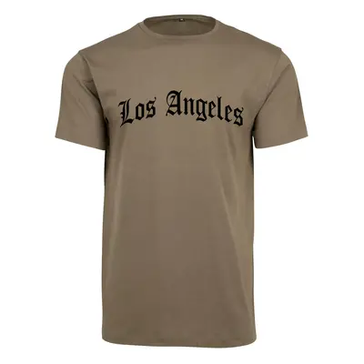 Los Angeles Texting Tee olivové