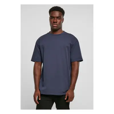 Heavy Oversized Garment Dye Tee tmavě modré