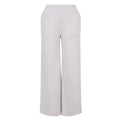 Dámské kalhotky Straight Pin Tuck Sweat Pants softlilac