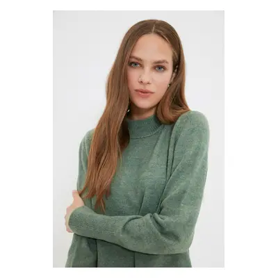 Trendyol Green High Neck Knitwear Sweater