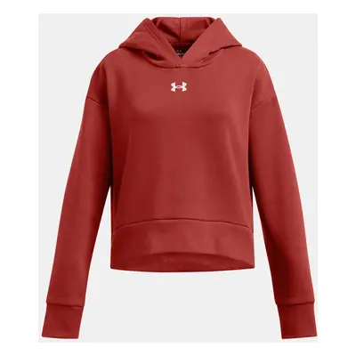 Dívčí mikina Under Armour UA Rival Fleece Hoodie-ORG - Holky