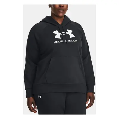 Under Armour Mikina UA Rival Fleece Logo Hoodie&-BLK - Dámské