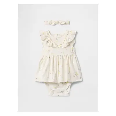 GAP Baby set šatů a čelenky - Holky