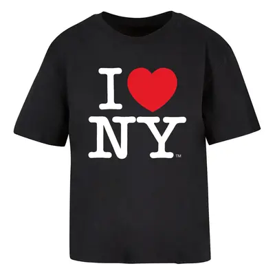 Dámské tričko I Love NY černé