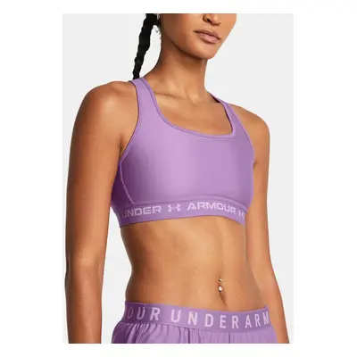 Podprsenka Under Armour Crossback Mid Bra - fialová