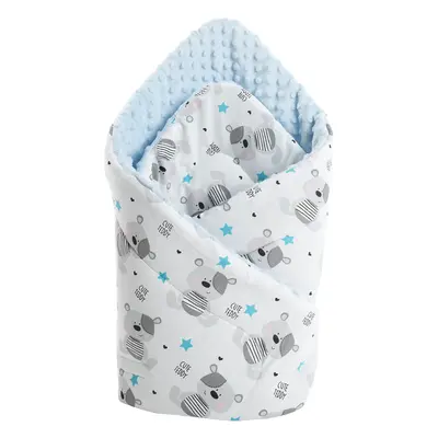 Medi Partners Double-Sided Baby Wrap Cotton + Minky