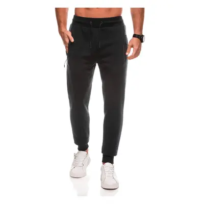 Edoti BASIC men's uniform sweatpants joggers - black