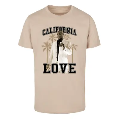 Pánské tričko California Love Palm Trees béžové