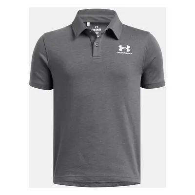 Chlapecké tričko Under Armour UA B Icon Polo-GRY - Kluci