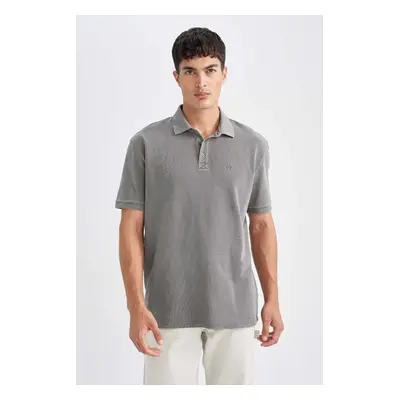 DEFACTO New Regular Fit Short Sleeve Pique Polo Shirt