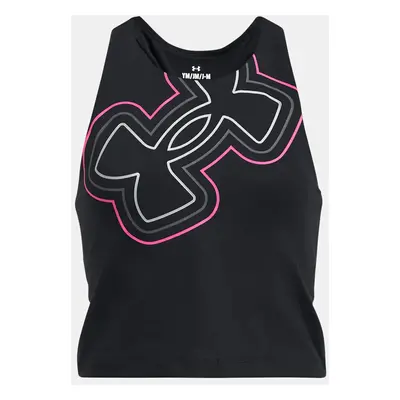 Dívčí tílko Under Armour Motion Branded Crop Tank