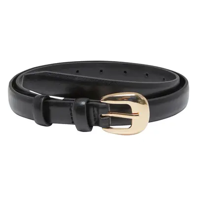 Pásek Chunky Buckle černá/zlaté barvy