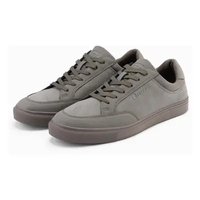 Ombre Men's monochromatic streetwear style shoes - olive