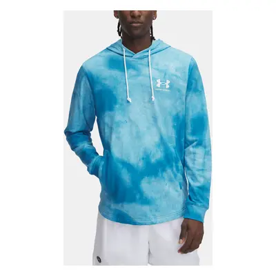 Pánská mikina Under Armour UA Rival Terry AOP Hood Q1 - Pánské