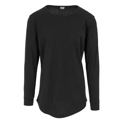 Long Shaped Fashion L/S tričko černé