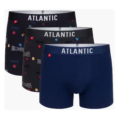 Pánské boxerky ATLANTIC 3Pack - vícebarevné