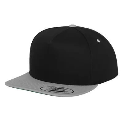 Klasický panelový Snapback blk/stříbrný