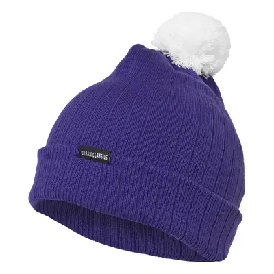 Kontrastní čepice Bobble Pur/wht