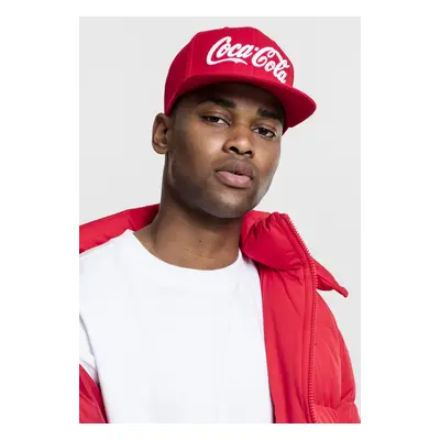 Coca Cola Logo Snapback červené