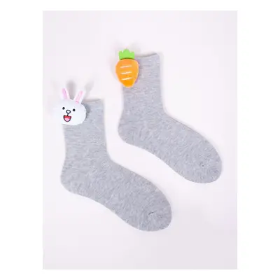 Yoclub Kids's Cotton Socks Patterns Colors SK-87/GIR/001