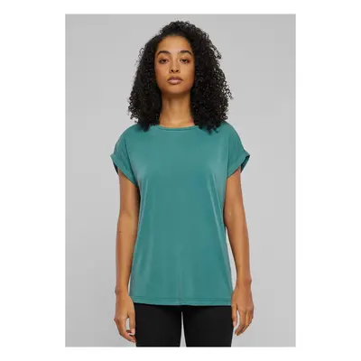 Dámské tričko Modal Extended Shoulder Tee - modré