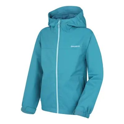 Dětská hardshell bunda HUSKY Nelory K faded turquoise