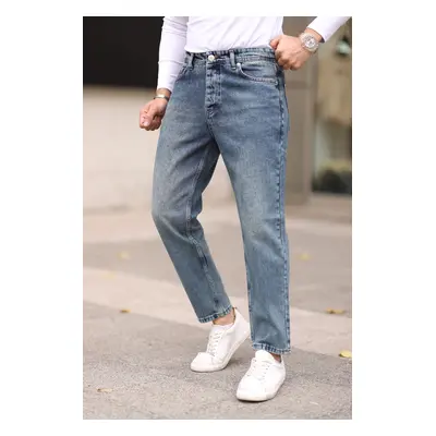 Trendyol Medium Blue Boyfriend Jeans