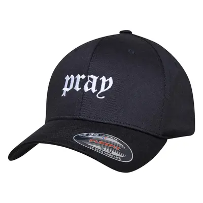 Pray Flexfit Wooly Combed blk/blk