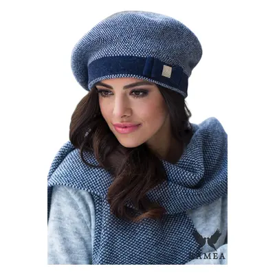 Kamea Woman's Beret K.17.012.12 Navy Blue