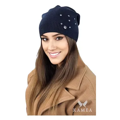 Kamea Woman's Hat K.22.071.12 Navy Blue