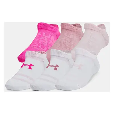 Under Armour Unisexové ponožky UA Yth Essential No Show 6pk - unisex