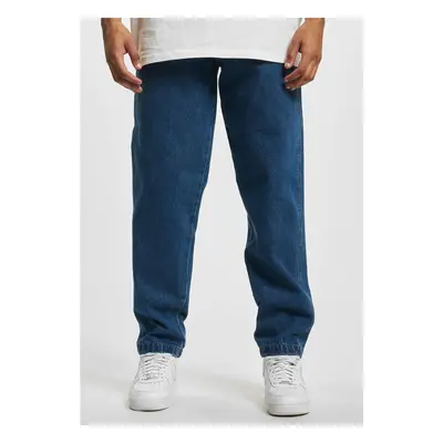 DEF Tapered Loose Fit Denim středně modrá sepraná