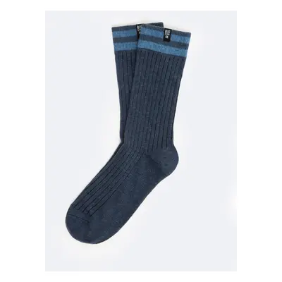 Big Star Man's Standard Socks 403 Navy Blue