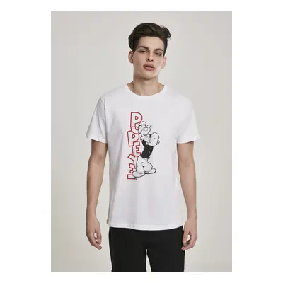 Popeye Standing Tee bílé